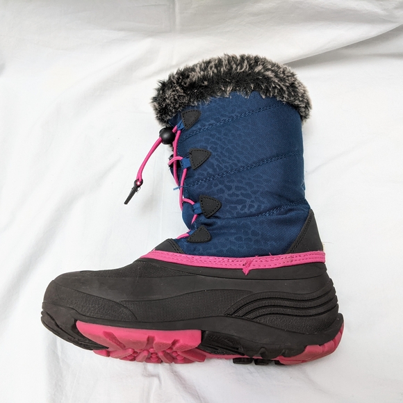 Kamik Girls SnowGypsy 3 Insulated Winter Boot Size 5 - Picture 6 of 11